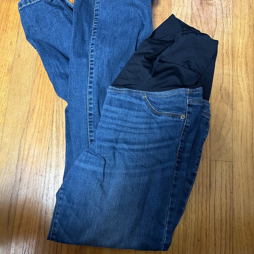 Maternity Blue Denim Women's Jeans